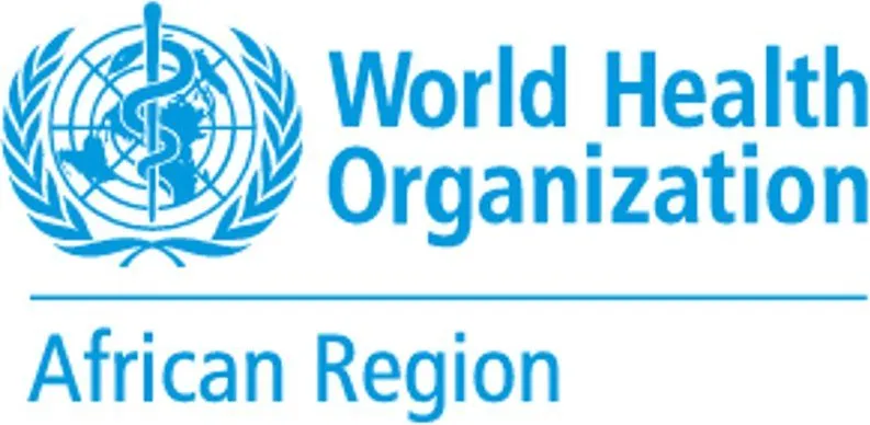 World Health Organization African Region logo in blue on a white background