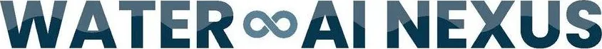 Water AI Nexus logo with an infinity symbol on a white background